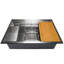 Évier de cuisine encastré avec robinet et crépine Topmount L 30 po x l 22 po