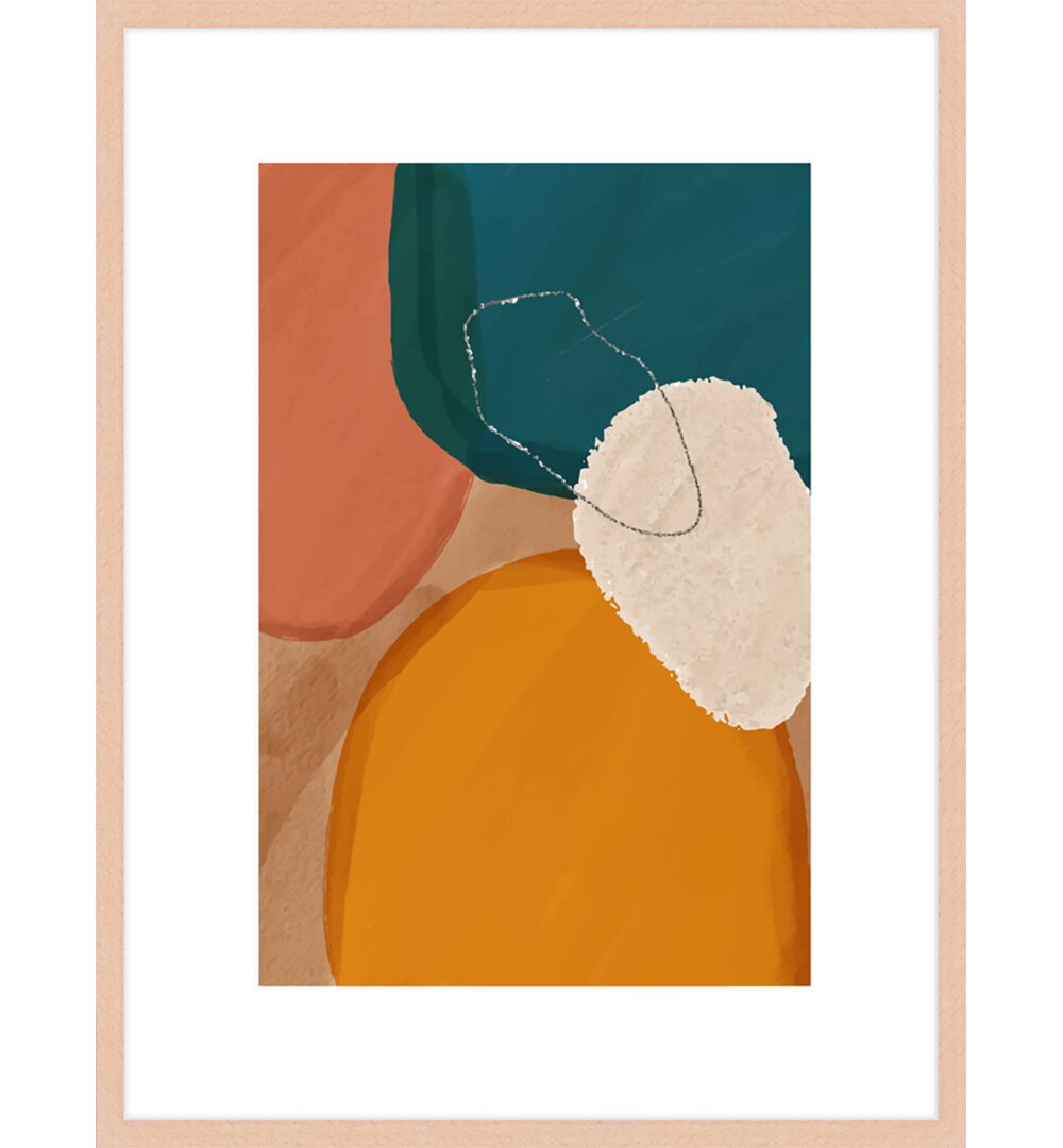 Gerahmtes Poster Modern Abstract