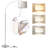 Nalayiah 74.4'' Arc/Arched Floor Lamp-1998714290