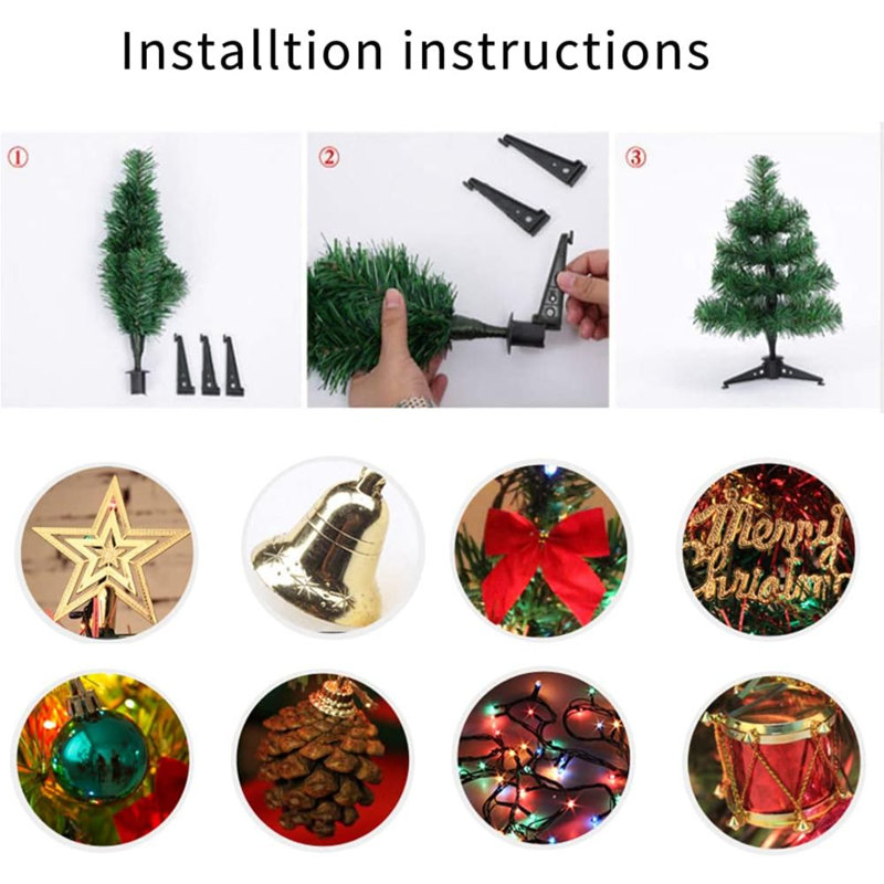 1.64' H Artificial Christmas Tree