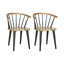 Baek 45cm Solid Spindle Back Arm Chair-94489963