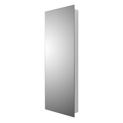 Acosta-Hernandez W H Surface Mounted Frameless Medicine Cabinet Mirror Fixed