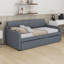 Twin Size Upholstered Elegant Daybed With USB Charging Design, Twin Size Sofa Bed, Wood Slat Support Daybed For Family, Teens, No Box Spring Needed