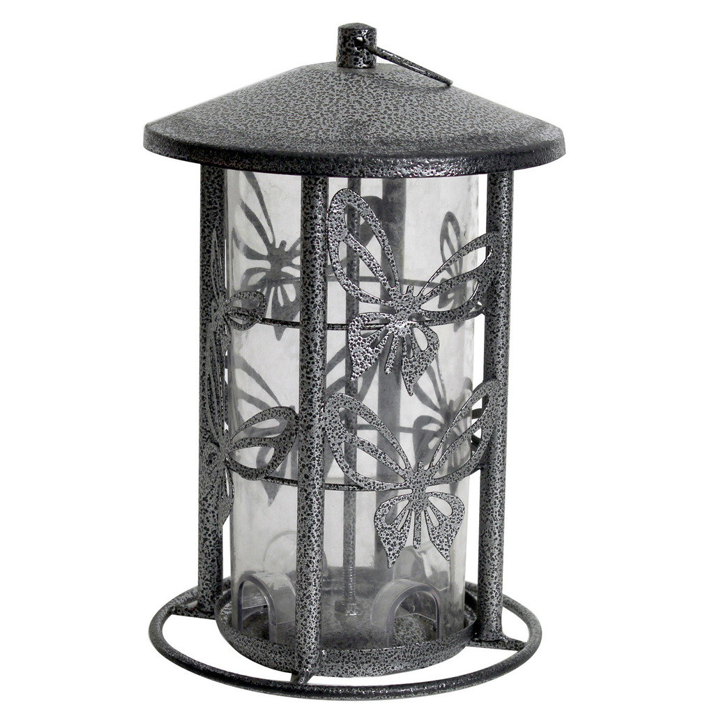 Metal Hanging Tube Bird Feeder Heath Outdoor Products