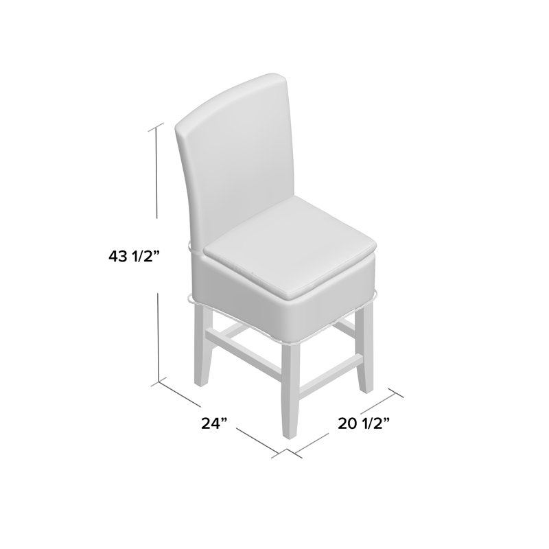 Tabouret de comptoir 24,75 po Firenze