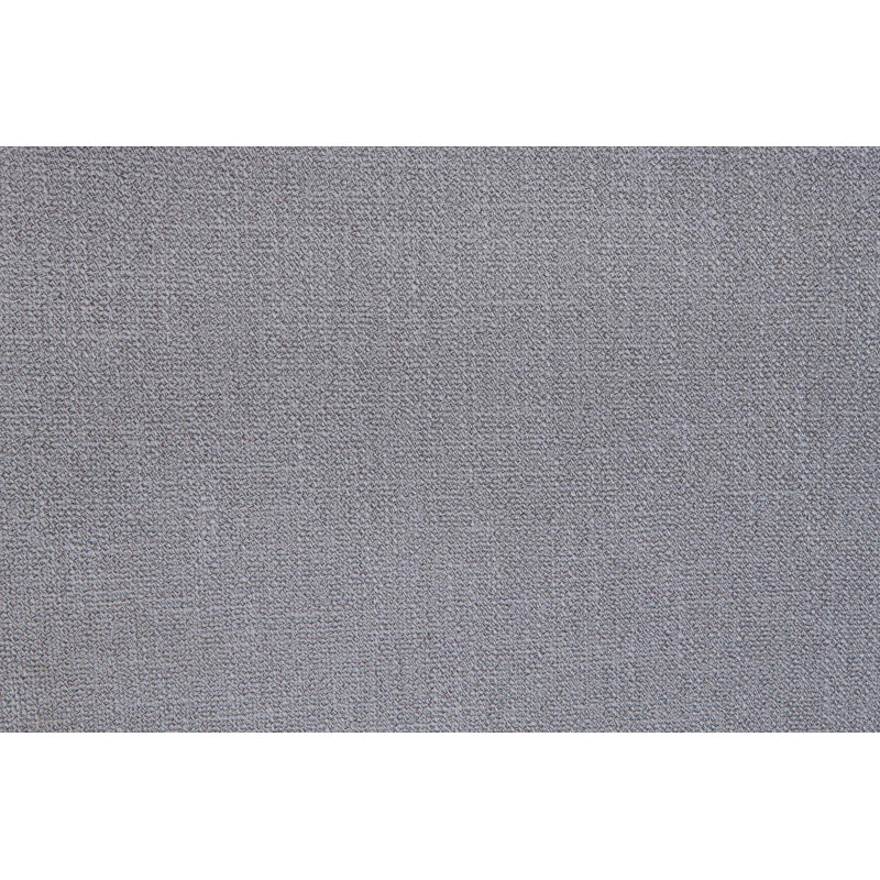 Chaise d'appoint en lin gris clair et chêne gris, ensemble de 2