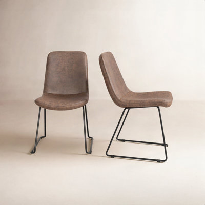 Chaise d'appoint rembourrée Evadine
