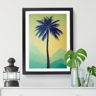 Palm Tree - Single Picture Frame Print