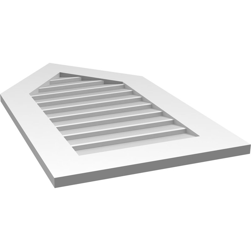 Ventilateur à pignon en uréthane non-fonctionnel Signature, H 36 po x l 20 po x P 1 po