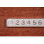 Tapis rayé orange Gabbeh pour vestibule 3 x 5