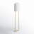 63'' Gold/White Novelty Floor Lamp