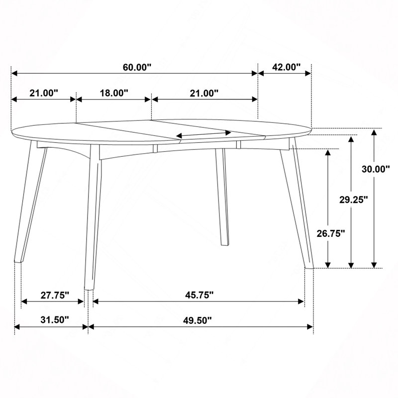 Table de salle à manger Thomson