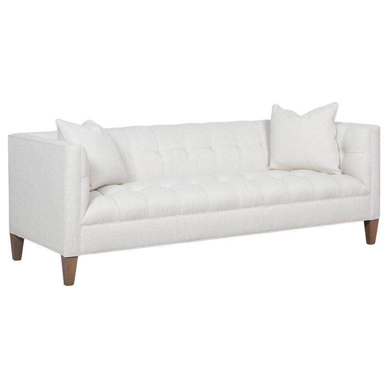 Dominique Sofa, 85", Walnut, Sage (8789 30)