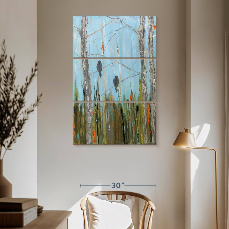Harnek Les Canaris I, 65" H x 42" W