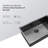 30"X18"X10" Gunmetal Black Undermount  Kitchen Sink 16 Gauge Single Bowl With Drain Assembly