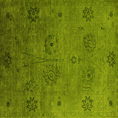 Tapis jaunes modernes Mid-Century 2679