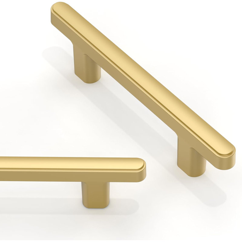 Ensemble de 10 poignées pour centre d'armoire, poignées d'armoire de cuisine en alliage de zinc massif, poignées de tiroir durables pour armoires, placards, commodes et portes