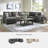 Edenfield 139" Wide Sofa & Chaise-82261097-87462783