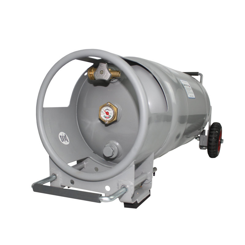 Réservoir de propane horizontal et vertical vide avec réservoir de propane 40LB Flame King
