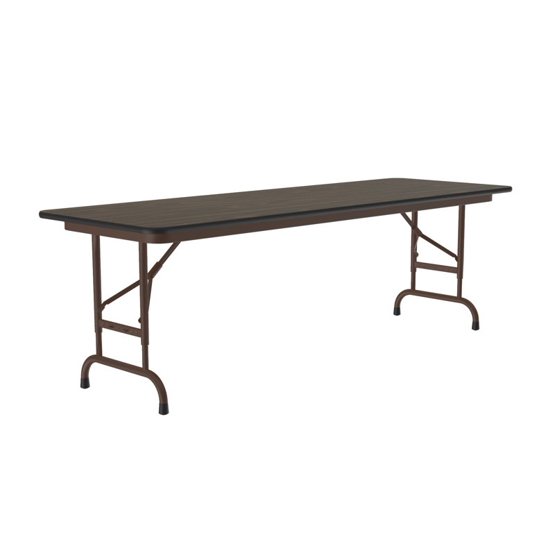 Table pliante réglable 48 po, Gris granit incorrect, 32" H x 72" L x 36" D