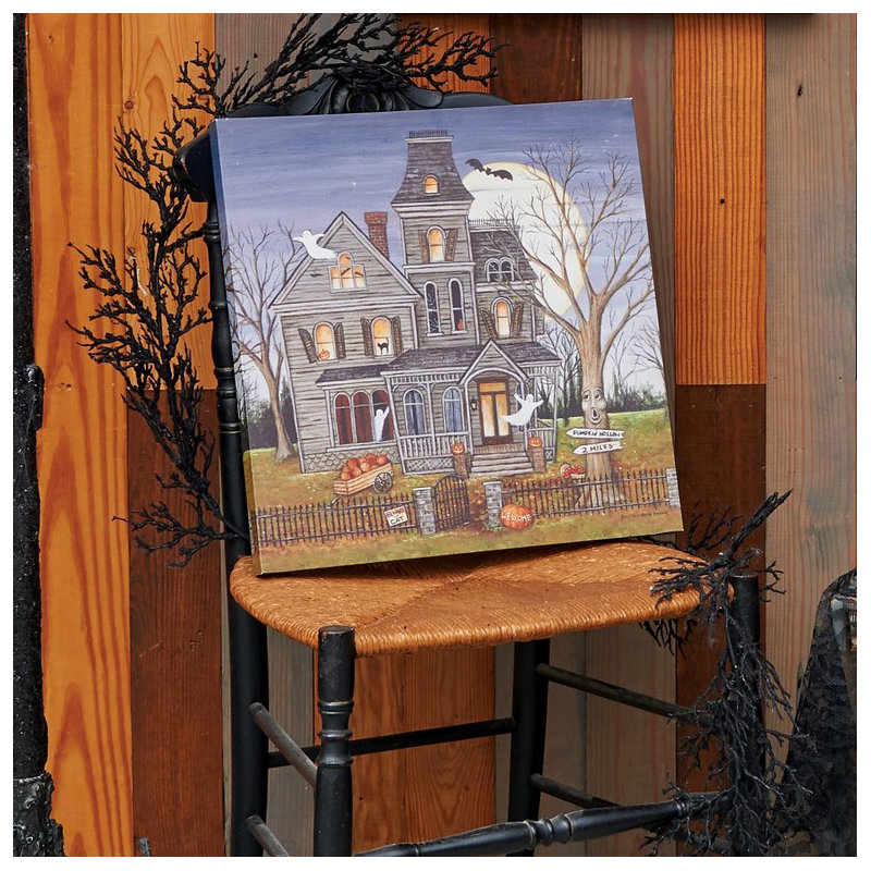 Haunted House - non encadrée, impression sur toile