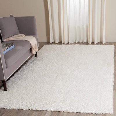 Tapis crème en polyester Nikodem