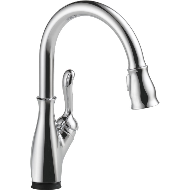 Delta Leland Pull Down Sprayer Touch Kitchen Sink Faucet, Touch Control Kitchen Faucet, Chrome