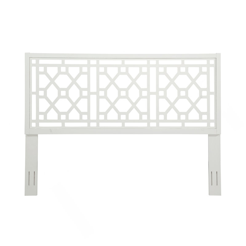 Tabor Chippendale White Headboard - King, King