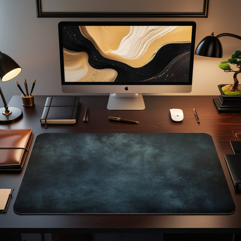 Polyester Desk Pad, 23.6x13.8
