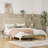 Behre Woven Rattan Cane Solid Wood Bed-304232234