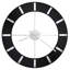 Oversized Onyx Wall Clock