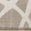 Tapis intérieur / extérieur ton sur ton / uni de 5 pi x 8 pi (5 pi 3 po x 7 pi 7 po), crème, crème et art déco - salon, chambre à coucher, salle à manger et cuisine-1291835356