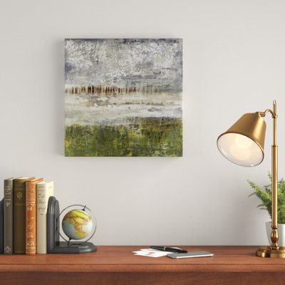 « silver pré », peinture sur toile