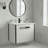 30'' Single Bathroom Vanity with Vitreous China Top-1514560468-1514560473