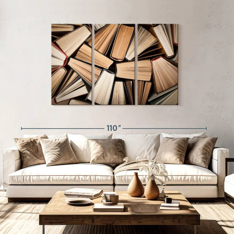 Livres volumineux Kerner, H 48 po x l 74 po