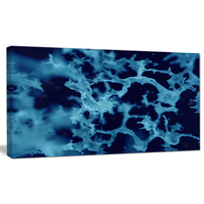 " Cloudy Abstract Blue Texture "