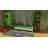 Stimpson Tufted Gray/Green/Red Area Rug-1552392757