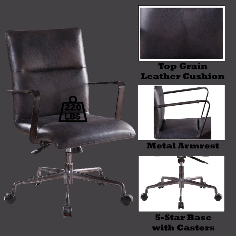 Indra Office Chair, Onyx Black