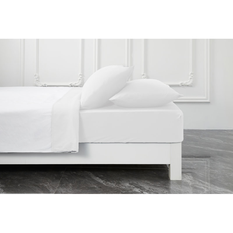Premium Rayon from Bamboo Sheet Set Deep Pockets, Cooling, Ultra Soft and Breathable, White