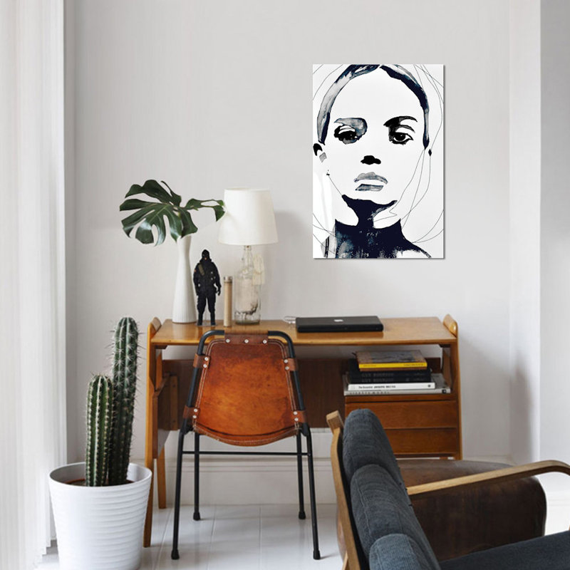 «Vanquish», impression sur toile, H 40 po x l 26 po x P 1,5 po, Pas de tapis, Toile tendue