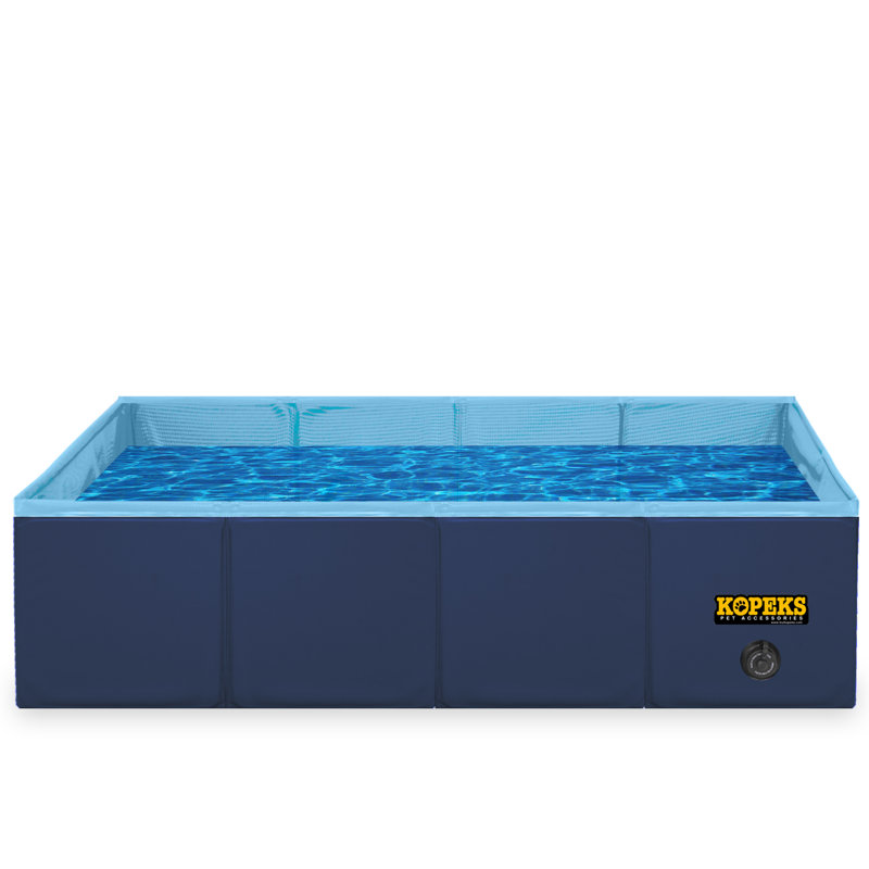 Piscine extérieure baignoire, 32" x 24", Bleu