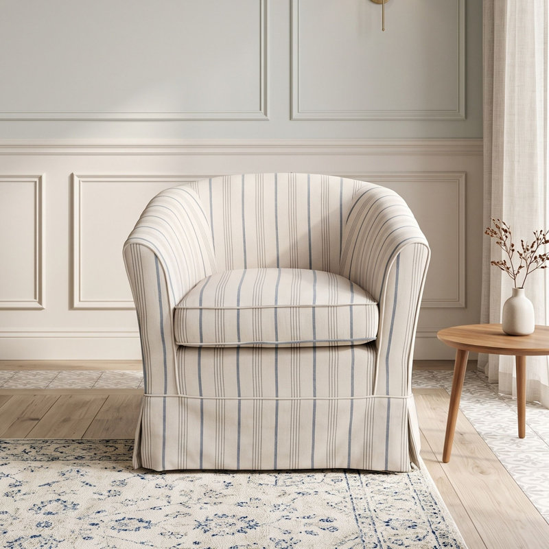 Fauteuil pivotant moderne, fauteuil d'appoint pivotant confortable pour salon, chambre à coucher, coin lecture