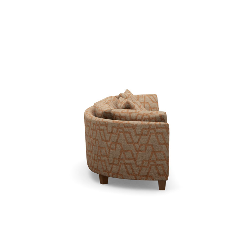 Maynard Long Sofa, Perky 855472, Walnut