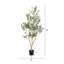 Olive artificielle avec pot-1267324235