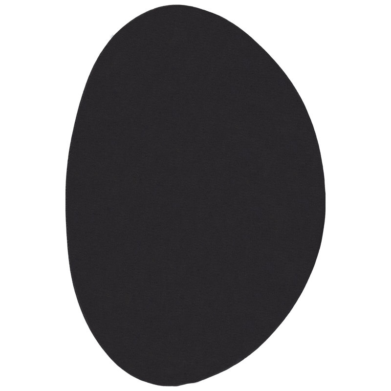Rugs Black Area Rug Minimalist, Cotton, Novelty 120 x 170 cm