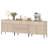 94.5" Modern Reeded Minimalist Sideboard With Doors And Drawers, 3-In-1 Wooden Credenza Storage Cabinet For Kitchen, Dining Room-2131578134