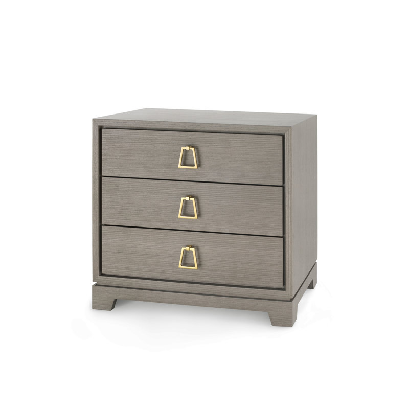 Stanford End Table, Taupe Gray