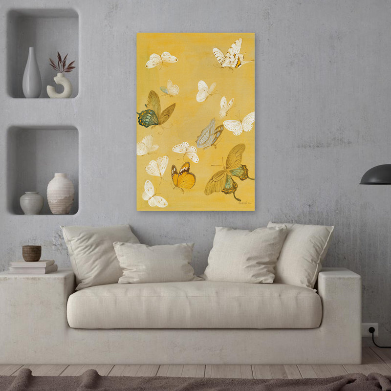 Papillons de style bohémien rustique et rustique, H 36 po x l 24 po
