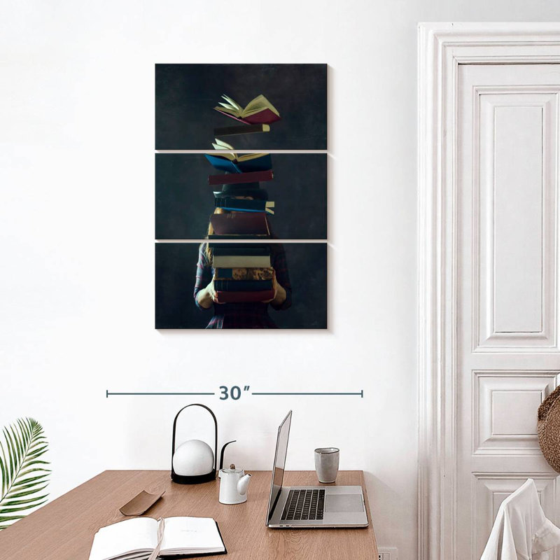 Senne Girl Reading, H 32 po x l 20 po