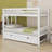 Pull-Out Bunk Bed With Trundle-1266536107